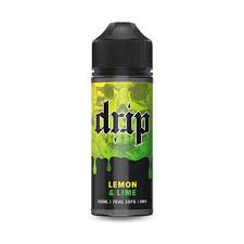 Lemon & Lime by Drip, 100ml Shortfill 0mg 0mg 100ml 70%VG Fruit Lemon Lime Shortfill
