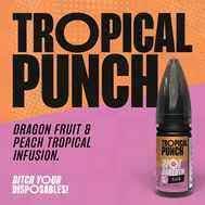 Tropical Punch 10ml Nic Salt by Riot Bar Edtn (10mg & 20mg) 10mg 20mg Fruit Nic Salts Riot Labs Riot Squad Tropical Fruit