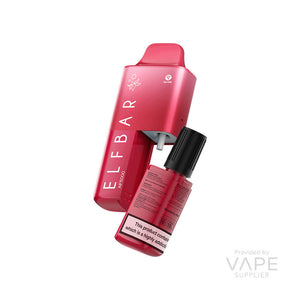 Elf Bar AF5000 Legal Big Puff Kit (5,000 Puffs) Strawberry Ice Elf Bar Kit MTL Pod System Starter Kit