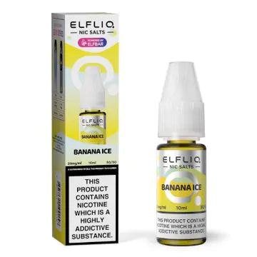 Banana Ice 10ml Nic Salt by Elfliq
