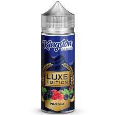 Mad Blue 100ml by Kingston 'Luxe Edition' 0mg 100ml Fruit Kingston Shortfill