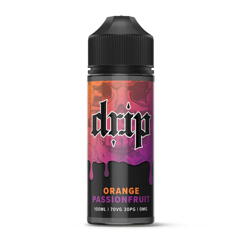 Orange Passionfruit by Drip, 100ml Shortfill 0mg