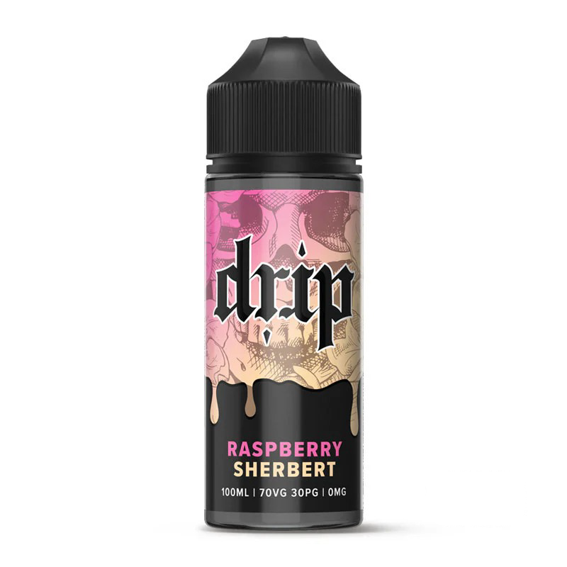 Raspberry Sherbet by Drip, 100ml Shortfill 0mg