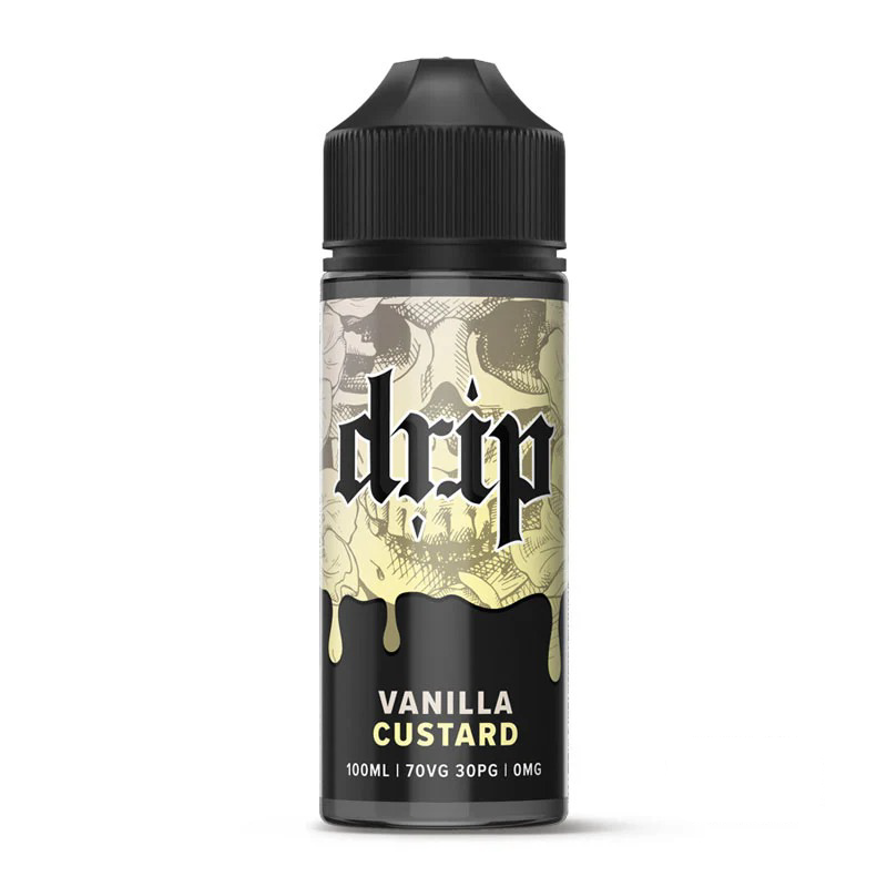 Vanilla Custard by Drip, 100ml Shortfill 0mg