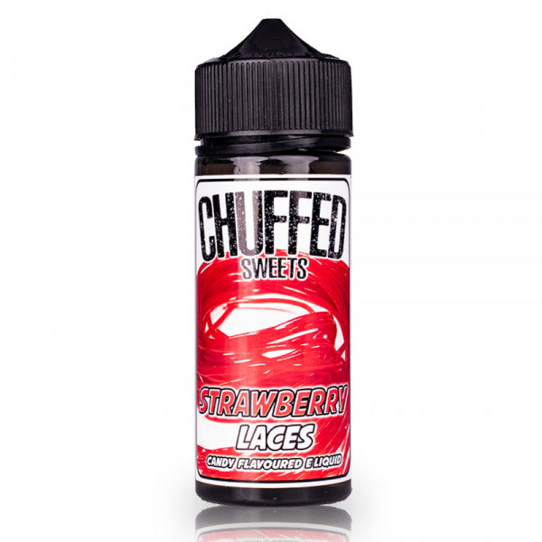 Strawberry Laces 100ml by Chuffed 0mg 100ml 2 for £20 (100ml) Candy Chuffed Shortfill Strawberry UK
