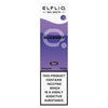 Blueberry 10ml Nic Salt by Elfliq 10mg 10ml 20mg 3 for £10 (Nic Salts) Blueberry Elf Bar Elfliq Fruit Nic Salts