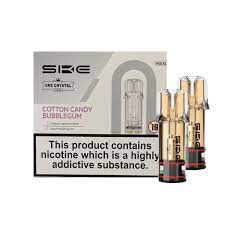 SKE Crystal Plus Prefilled Pods x2pcs Cotton Candy Bubblegum Pre-Filled Pods SKE