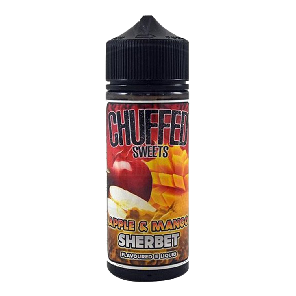 Apple & Mango Sherbet 100ml by Chuffed 0mg 100ml 2 for £20 (100ml) Apple Candy Chuffed Mango Sherbet Shortfill UK