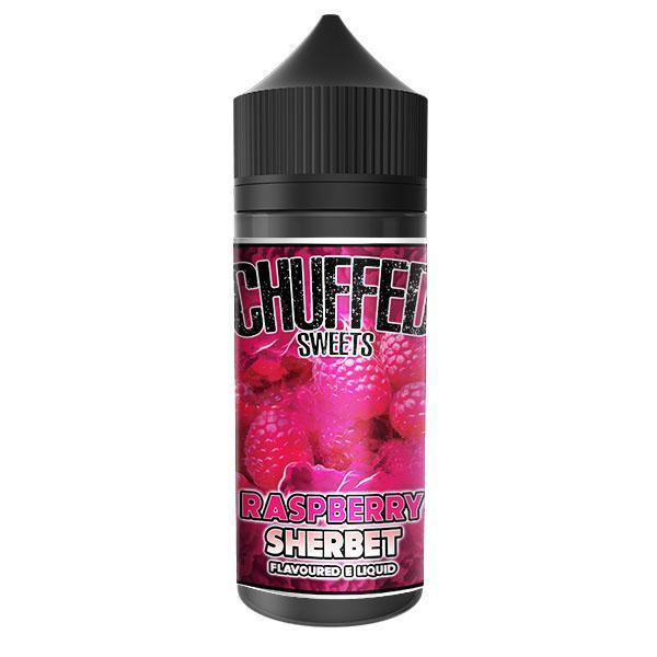 Raspberry Sherbet 100ml by Chuffed Sweets 100ml 2 for £20 (100ml) 70%VG Candy Chuffed Raspberry Sherbet Shortfill UK