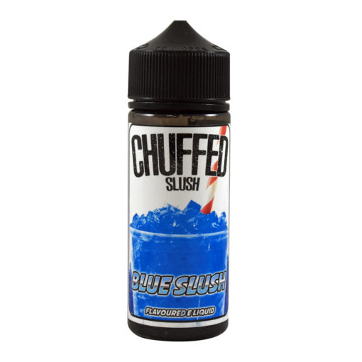 Blue Slush 100ml by Chuffed 0mg 100ml 2 for £20 (100ml) Blue Raspberry Chuffed Shortfill Slush Soda UK