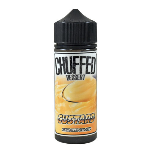 Custard 100ml by Chuffed 0mg 100ml 2 for £20 (100ml) Chuffed Custard Dessert Shortfill UK