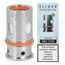 FB1000 EBC Coils [x5] 5Pk Coils Elf Bar FB1000