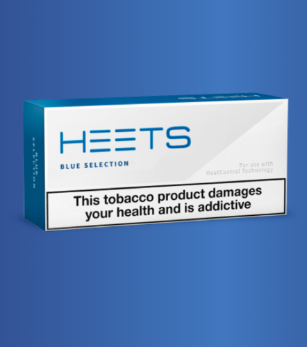 HEETS for IQOS [1 pack of 20 HEETS] Blue Heat-Not-Burn Heated Tobacco HEETS IQOS