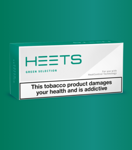 HEETS for IQOS [1 pack of 20 HEETS] Green Heat-Not-Burn Heated Tobacco HEETS IQOS