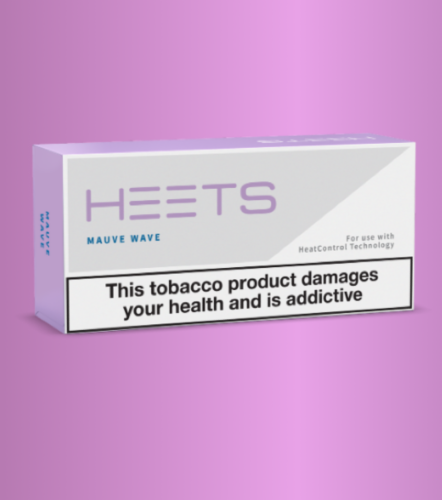HEETS for IQOS [1 pack of 20 HEETS] Mauve / Purple Wave Heat-Not-Burn Heated Tobacco HEETS IQOS