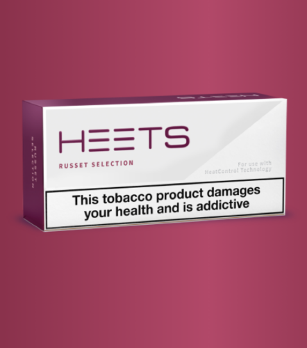 HEETS for IQOS [1 pack of 20 HEETS] Russet Heat-Not-Burn Heated Tobacco HEETS IQOS