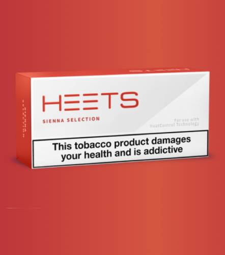 HEETS for IQOS [1 sleeve = 10 packs = 200 HEETS] Sienna Heat-Not-Burn Heated Tobacco HEETS IQOS