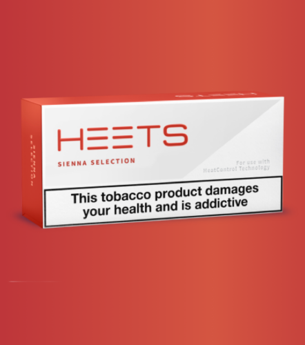 HEETS for IQOS [1 pack of 20 HEETS] Sienna Heat-Not-Burn Heated Tobacco HEETS IQOS