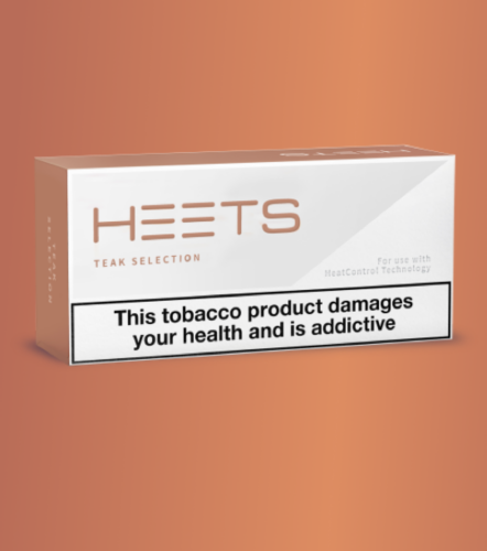 HEETS for IQOS [1 sleeve = 10 packs = 200 HEETS] Teak Heat-Not-Burn Heated Tobacco HEETS IQOS