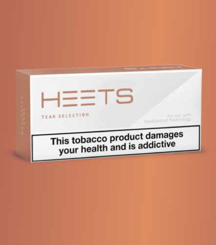 HEETS for IQOS [1 pack of 20 HEETS] Teak Heat-Not-Burn Heated Tobacco HEETS IQOS