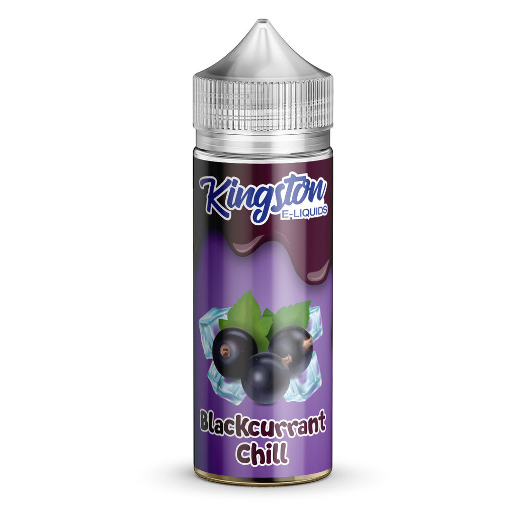Blackcurrant Chill 100ml by Kingston 0mg 100ml 2 for £20 (100ml) Blackcurrant Kingston Menthol Shortfill UK