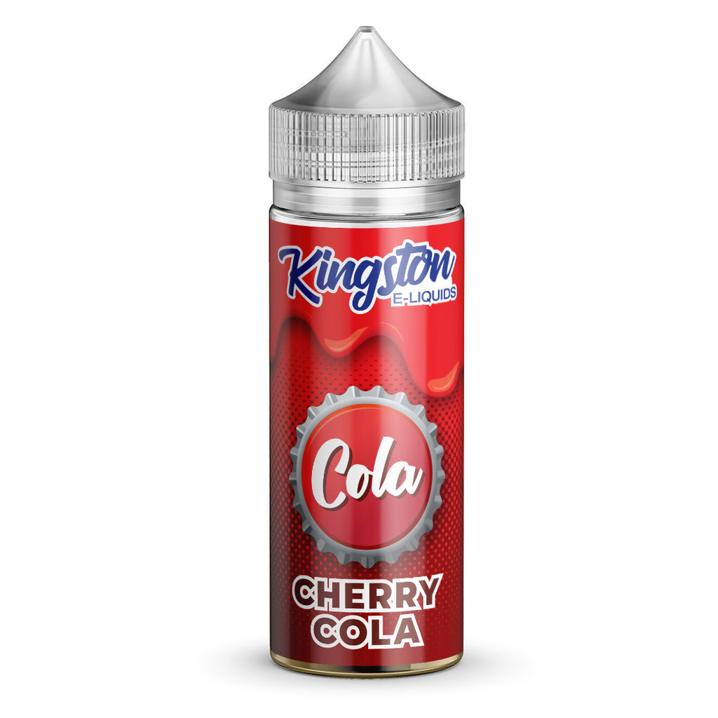 Cherry Cola 100ml by Kingston 0mg 100ml 2 for £20 (100ml) Cherry Cola Kingston Shortfill Soda UK