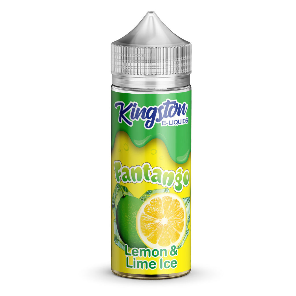 Lemon & Lime Ice Fantango 100ml by Kingston 0mg 100ml 2 for £20 (100ml) Ice Kingston Lemon Lime Shortfill Soda UK