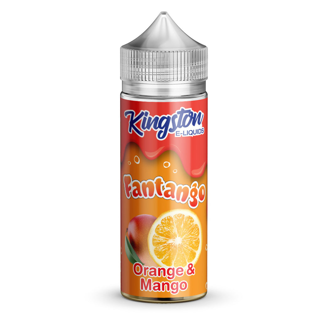 Orange & Mango Fantango 100ml by Kingston 0mg 100ml 2 for £20 (100ml) Kingston Mango Orange Shortfill Soda UK
