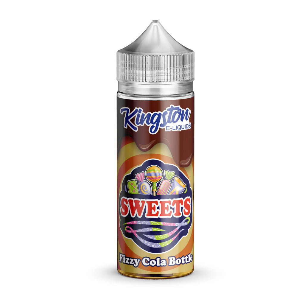 Fizzy Cola Bottles 100ml by Kingston Sweets 0mg 100ml 2 for £20 (100ml) Candy Cola Kingston Shortfill UK