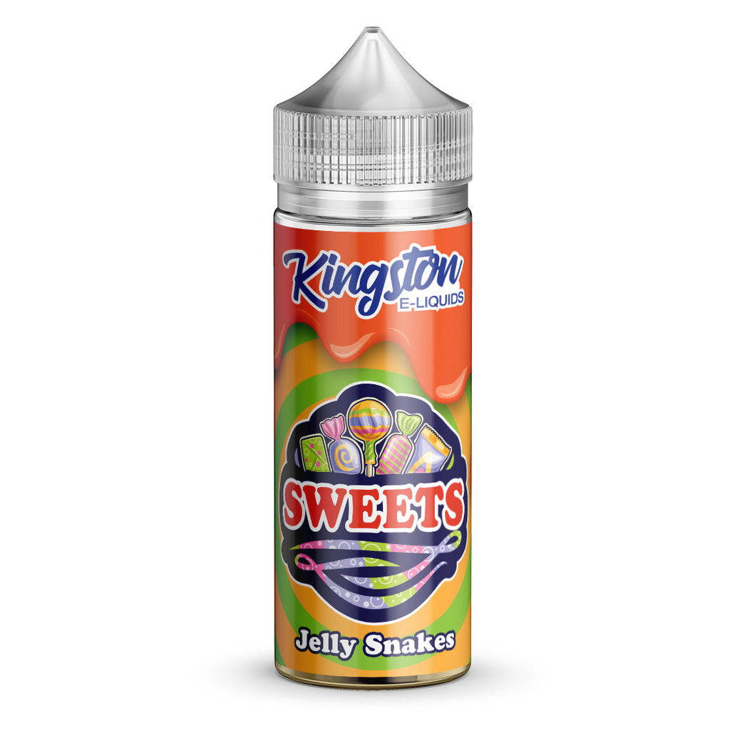 Jelly Snakes 100ml by Kingston# Sweets - 0mg - 100ml - 2 for £20 (100ml) - Candy - Kingston - Shortfill - UK
