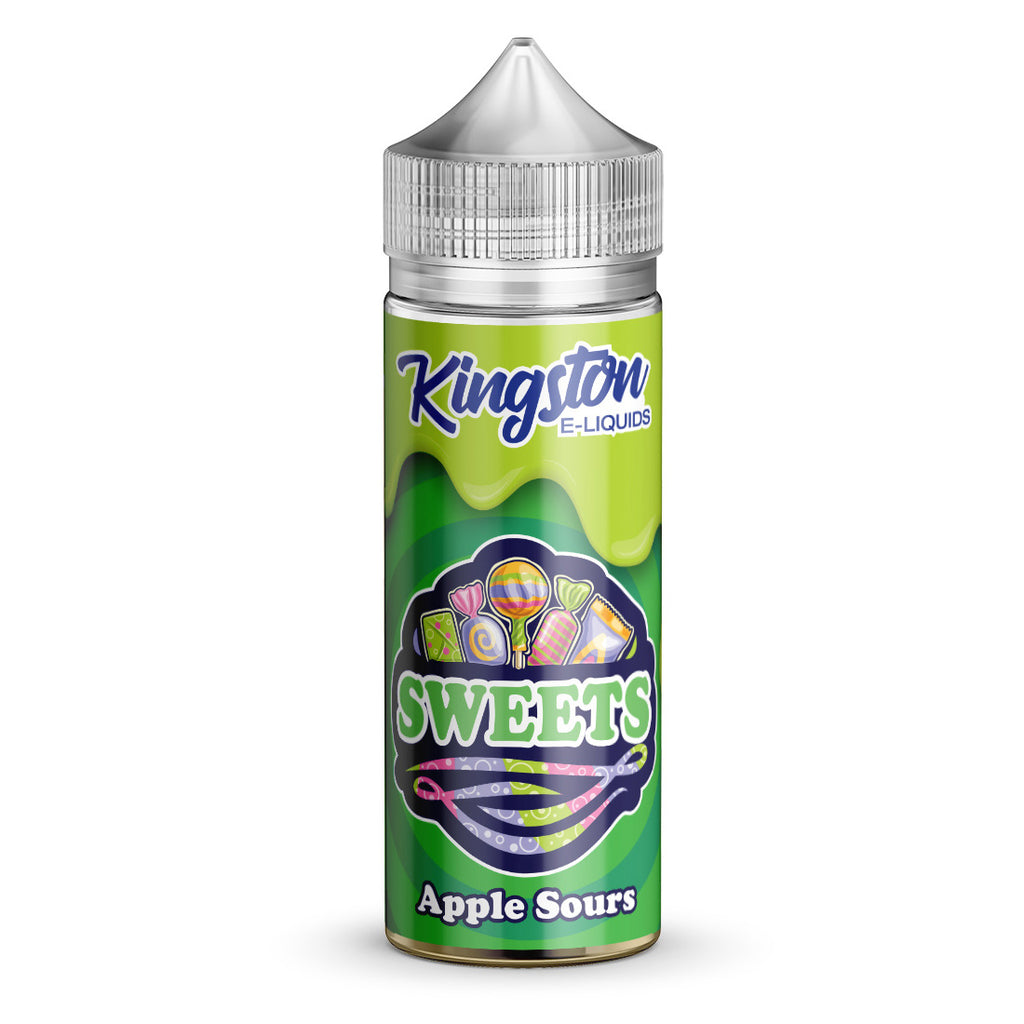 Apple Sours 100ml by Kingston Sweets 0mg 100ml 2 for £20 (100ml) Apple Candy Kingston Shortfill UK