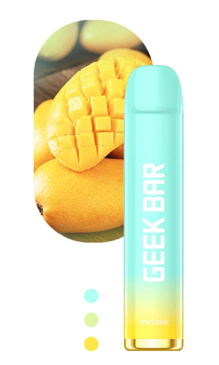 Geekvape Meloso Disposable Vape, 600+ Puffs, 20mg Mango Ice 20mg Disposable Geek Vape