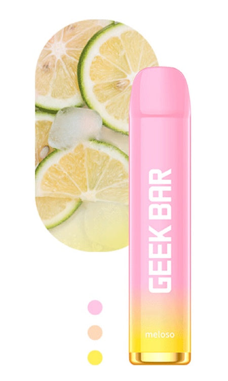 Geekvape Meloso Disposable Vape, 600+ Puffs, 20mg Pink Lemonade 20mg Disposable Geek Vape