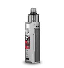 Drag X Kit by Voopoo Silver/Dark Grey 18650 Hardware Kit Pod Mods Pod System Replaceable Battery Single Battery Voopoo