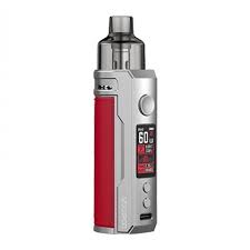Drag S Kit by Voopoo Silver/Red Hardware Integrated Battery Kit Pod Mods Pod System Voopoo