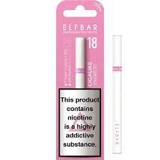 Cigalike Disposable (up to 600 Puffs) by Elf Bar Strawberry Ice 3 for £10 Disposable Disposable Elf Bar