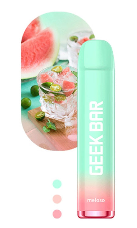 Geekvape Meloso Disposable Vape, 600+ Puffs, 20mg Watermelon Ice 20mg Disposable Geek Vape