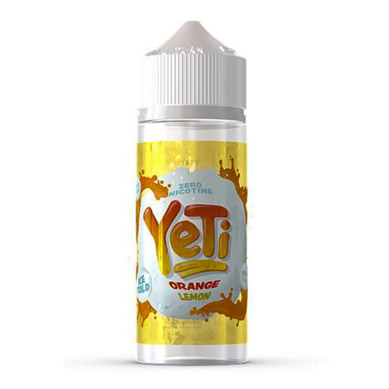 Orange Lemon 100ml by Yeti 0mg 100ml 2 for £32 (100ml) Fruit Ice Lemon Orange Shortfill Yeti