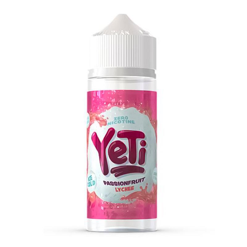 Passionfruit Lychee 100ml by Yeti 0mg 100ml 2 for £32 (100ml) Fruit Ice Lychee Passion Fruit Shortfill Yeti
